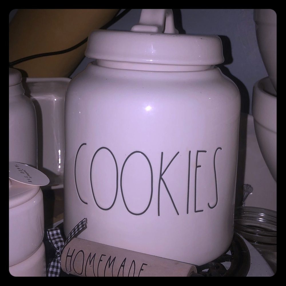 Rae Dunn Fat Cookies Canister